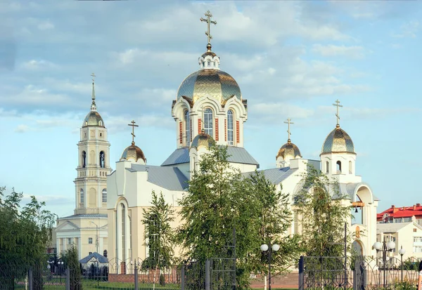 Beautiful temple in Rossoshi