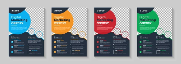 Şirket Temalı Uçak Tasarımı. Şirket broşür şürü vektör tasarımı, Flyer Şablonu Geometrik şekil iş afişi düzeni için kullanılır,