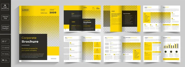 Company Profile Design,brochure Design,lookbook Design,magazine Design,catalog Design,new Clean And Simple 12 Page Brochure Template Layout,corporate Theme 16 Pages Business Company Profile Brochure Design,minimal And Geometric Brochure Design,