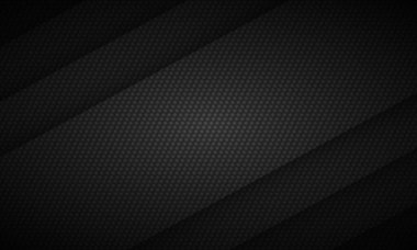 Koyu gri karbon fiber doku arka planı. Koyu metal desenli çelik arka plan.