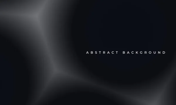 Černé vektorové abstraktní pozadí s luxusními futuristickými geometrickými prvky. Černý moderní abstraktní koncept tvaru. — Stockový vektor