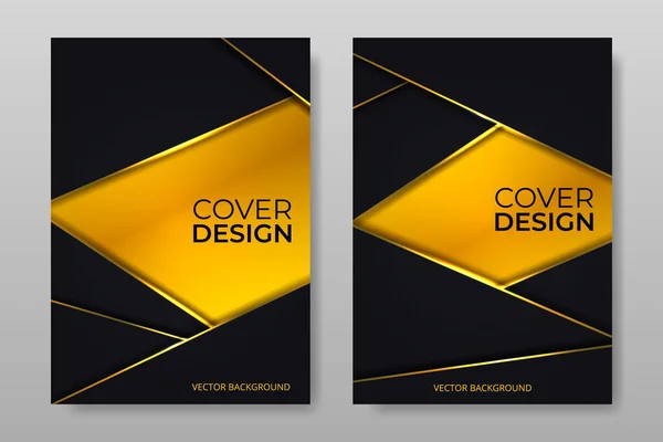 Vector cover design. Brochure template in A4 size flyer design. Vertical orientation abstract modern front page of A4 format. Cover mockups design templates — Stok Vektör
