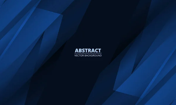 Blå Modern Trendig Abstrakt Bakgrund Med Diagonala Geometriska Former Abstrakta — Stock vektor