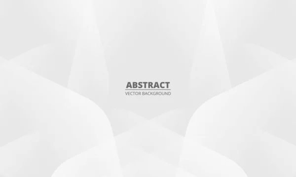 Plantilla Web Abstracta Presentación Diseño Gráfico Blanco Gradiente Blanco Gris — Vector de stock