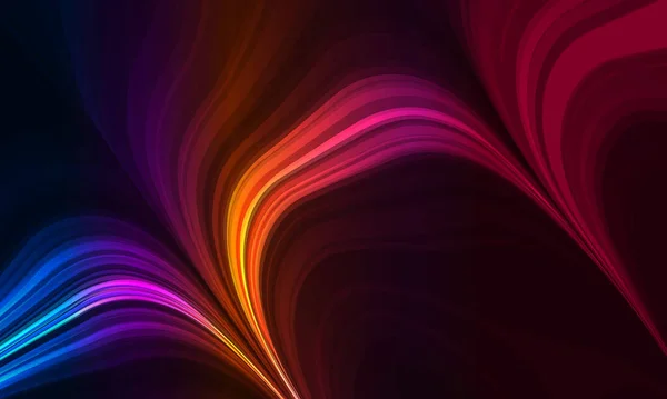 Vector Abstract Colorful Flow Background Liquid Wave Shapes Vector Illustration — Image vectorielle