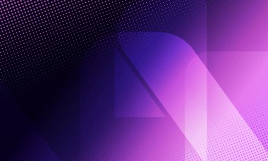 Yarım ton geometrik şekilli soyut modern moda renk gradyan arkaplan. Koyu mor ve pembe renkler, soyut arkaplan. Vektör illüstrasyonu