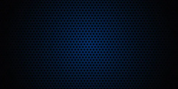 Dunkelblaue Kohlefaser Textur Marineblaues Metall Textur Stahl Hintergrund Web Design — Stockvektor