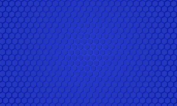 Dark Blue Background Navy Blue Hexagon Carbon Fiber Texture Blue — Stock Vector