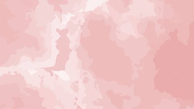 Yumuşak pembe suluboya arka plan. Düğün ve doğum günü davetiyesi tasarım kartları için vektör çizim sıvısı. Boyama stili. Metin için alanı kopyala.