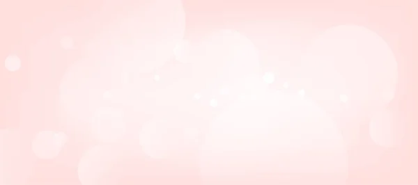 Bokeh Luci Sfondo Rosa Elegante Poster Bianco Illustrazione Vettoriale Banner — Vettoriale Stock