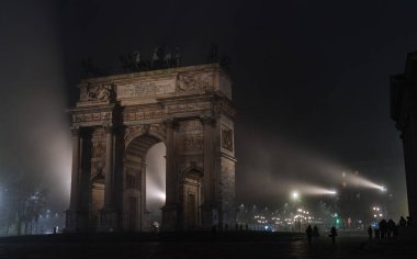 Arco della Pace Milano İtalya 'da