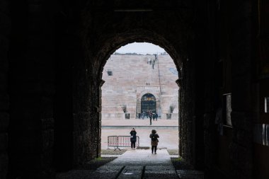 Verona İtalya 'da Arena di Verona