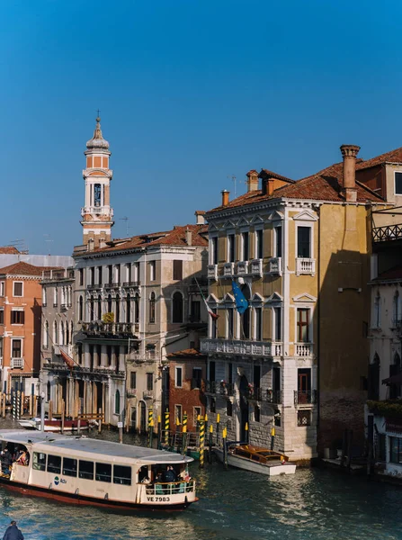 Uitzicht Vanaf Rialtobrug Venetië Italië — Stockfoto