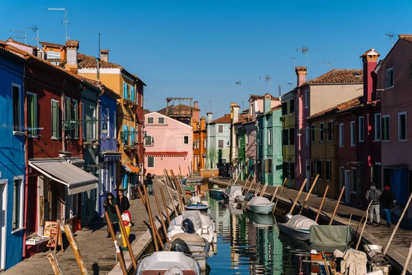 Burano Venice Italy — стокове фото