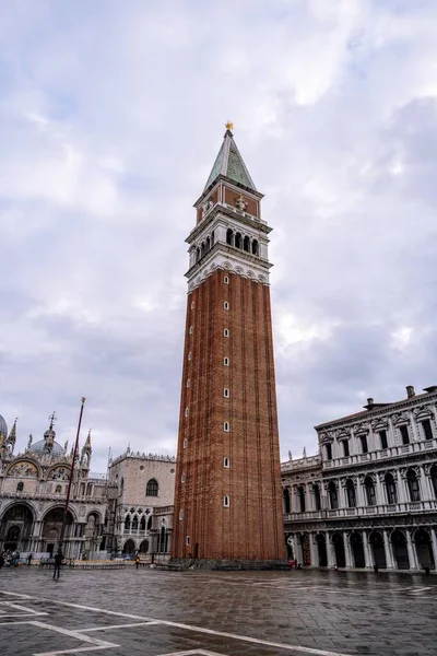 Campanile San Marco Velence Olaszország — Stock Fotó