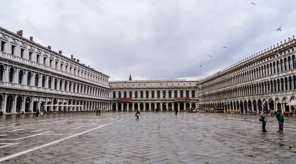 San Marcoplein Venetië Italië — Stockfoto