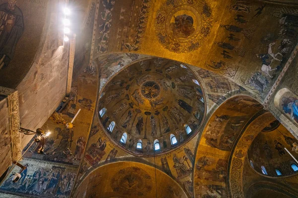Basilica San Marco Benátkách Itálie — Stock fotografie
