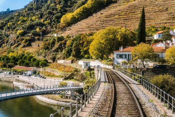 Duoro Valley Train Journey Portugal — Stock Photo, Image