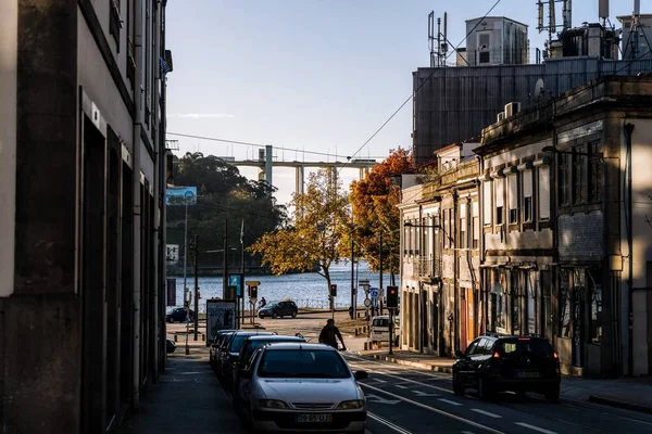 Street Views Porto Portugal — стокове фото