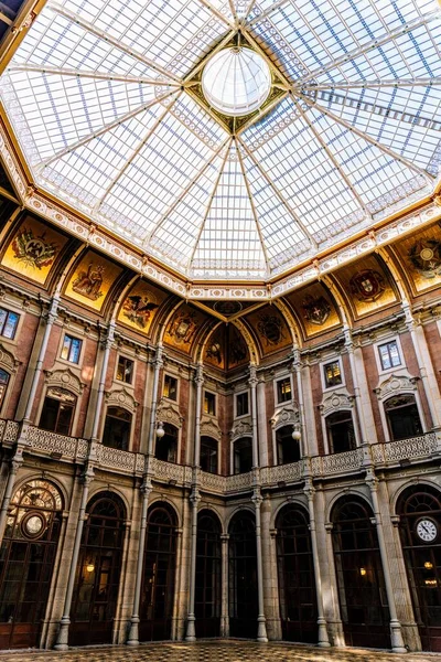 Palacio Bolsa Oporto Portugal — Foto de Stock