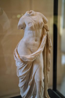 Louvre Müzesi 'nde sanat, Paris Fransa