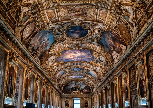 Art Musee Louvre Paříž Francie — Stock fotografie
