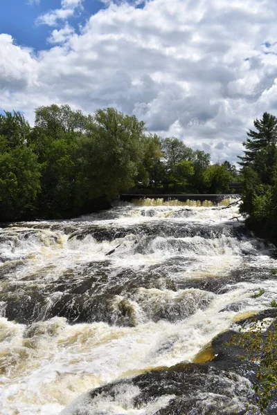 River Summer Kingsey Falls Quebec Canada — Stockfoto