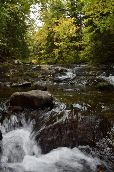 Río Otoño Quebec Canadá —  Fotos de Stock