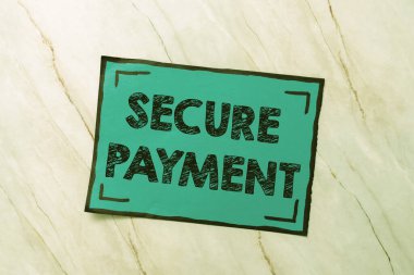 Kavramsal başlık: Güvenli Ödeme. İş Fikri Ödeme Güvenliği, tartışmalı yeni Fikirler Taze Fikir Yaratıcı İletişim Üretici Üretim Alanının bile ödenmesini güvence altına almaktadır