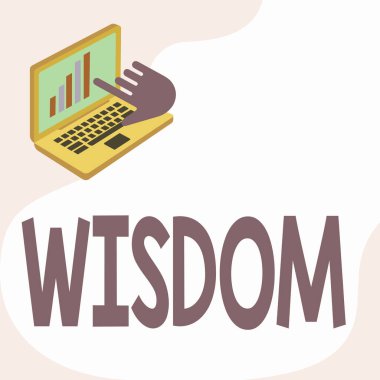 Bilgelik sunan metin başlığı. Deneyimli ve iyi muhakeme yeteneğine sahip kavramsal fotoğraf kalitesi Laptop Çizimi Grafik Büyüme Ekranı Gösteriyor.