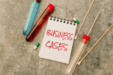 Kavramsal manşet iş davaları. Reçeteli İlaç Laboratuvarı Testi ve Analiz Edilmesi Öngörülen Ticari Faydası Temelinde Kavramsal Fotoğraf Çekimi