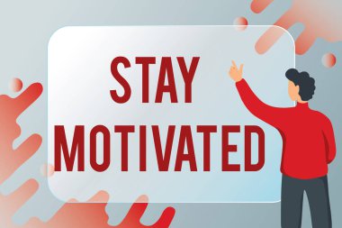 Sunulan metin başlığı Kal Motivasyonlu. Yeni E- posta Düzenleme, Çevrimiçi Davet Listeleri Oluşturma, Bilgi Özeti ile bir hedefe her ulaştığınızda kendinizi ödüllendirin