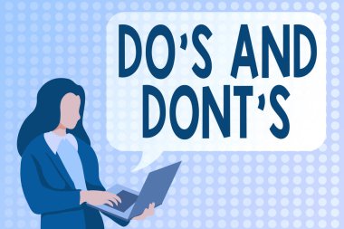 Bazı aktivite ve eylemlerle ilgili kavramsal başlık Do S and Dont S. İş Fikri Kuralları veya gelenekleri Programlama Dillerini İnceleme, Kodlama ve Geliştirme Yeni Video Oyunu