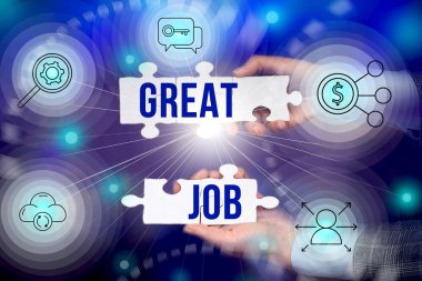 El yazısı harika bir iş. İş yaklaşımı birini çok iyi yaptığı bir şey için övmek için kullanıldı. El Tutma Yapbozu Parçası Yeni Gelecek Teknolojileri Kilidi Açılıyor.