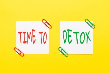 Detoks Zamanı 'nı göster. Vücudunuzu toksinlerden arındırdığınızda ya da Kritik Düşünce Bulma İpuçlarını tüketmeyi bıraktığınızda ya da Verileri Toplayan Soruları Bulduğunuzda İnternet Kavramı