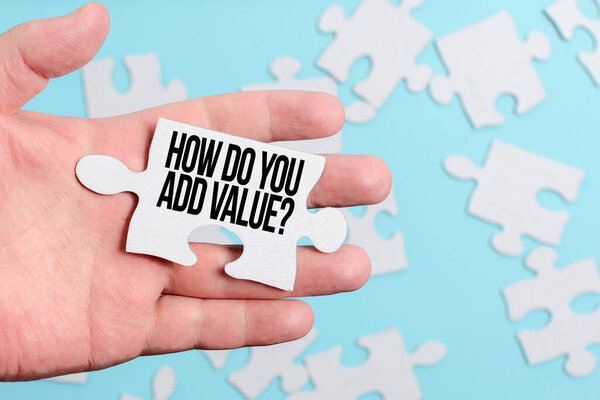 Подпишите, как вы прибавляете стоимость. Слово за слово о совершенствовании производственного процесса Построение недостроенной белой головоломки с пропуском прошлого года