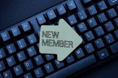 Kavramsal görüntü Yeni Üye. Yeni Yazılım, Yazılım Programlama Dili Oluşturan Yeni Çocuk Programcısının Şirketi veya Ekibi 'ne eleman alımı için kelime