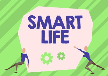 Akıllı Yaşam ilhamını gösteren metin. İş fikri yaklaşımı, önleme ve yaşam tarzları çerçevesinden kavramsallaştırılmıştır. İki Adam İllüzyonu, Ekstra Büyük Kayayı Kaldırmak İçin Yolu Açmaya Çalışıyor.