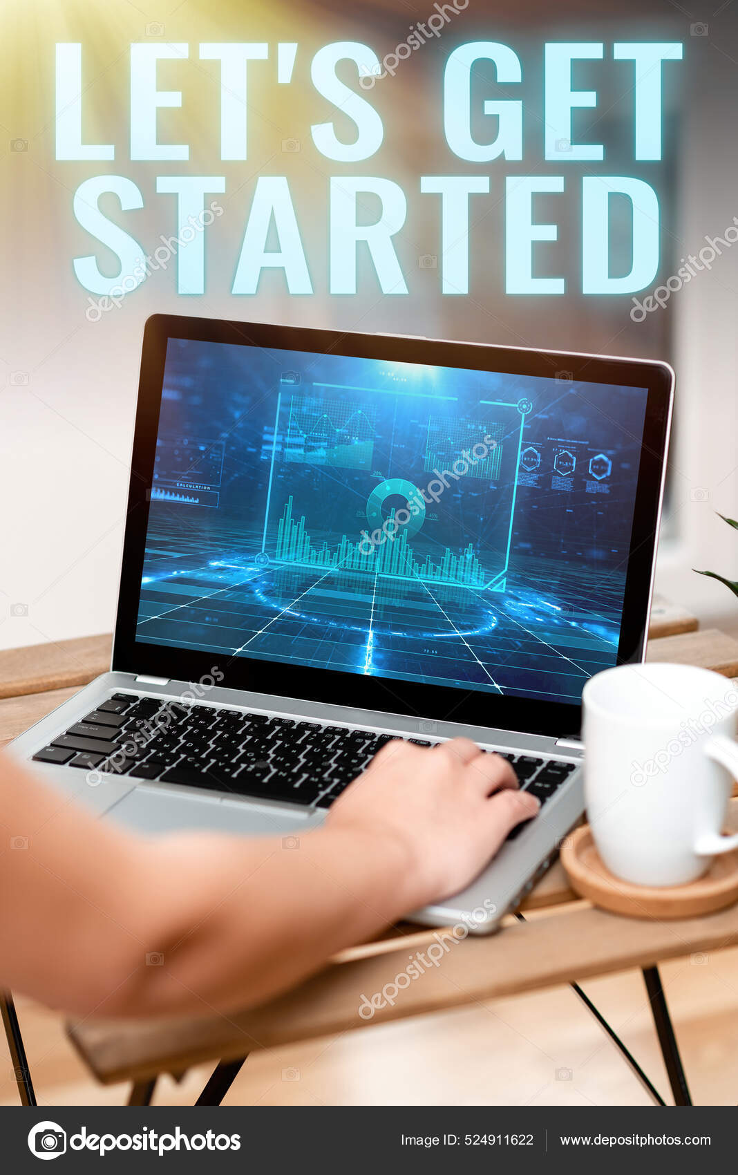 Texto de escritura a mano Let S Get Started. Concepto de Internet que anima a alguien Texto de escritura a mano Let S Get Started. Concepto de Internet que anima a alguien