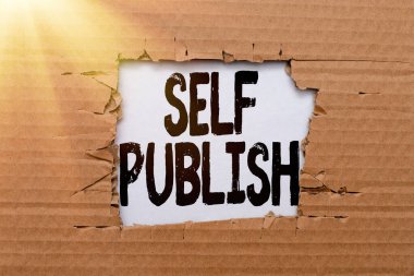 El yazısı işareti Self Publish. İş yaklaşımı yazarı, kendi parasıyla çalışanların bir kısmını yayınlar Akıllı Ofis Planları İnşaat Geliştirme ve Yeni Başlangıç Planlama