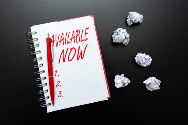 İlham şimdi kullanılabilir işareti gösteriyor. Kavram, şu anda elde edilebilir ya da kullanılabilir bulabileceğiniz anlamına gelir Yeni Parlak Fikirler Yaratıcılık ve İlham Yenileme