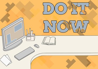 Metin başlığı sunar, şimdi yap. İş kavramı tereddüt etmeden çalışmaya başlayın ya da Bilgisayar Kalemi Tutucu ile Ofis Masası ve Boş Defter Aç.