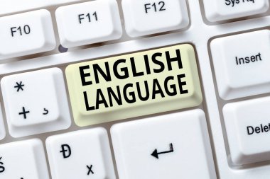 Kavramsal başlık İngiliz Dili. İş genel bakış Çince ve İspanyolca Eski Çalışma Kağıdı Verileri, Soyut Yazma Online Rezervasyon Listeleri 'nden sonra dünyada üçüncü konuşulan yerli lang
