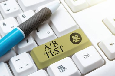 El yazısı işareti A ya da B testi. Tüketicileri belirlemek için kullanılan kavramsal anlam testi, Yazar Şirket Belgeleri, Soyut Hızlı Yazım Fikirleri arasındaki beceriyi tercih eder.