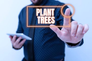 El yazısı Bitki Ağaçları. Yeni Teknoloji Fikirlerini Sunan ve Teknolojik Gelişmeyi Tartışan Arazi Yetiştirme ve Ormancılık için Ağaç Dikme Girişimi