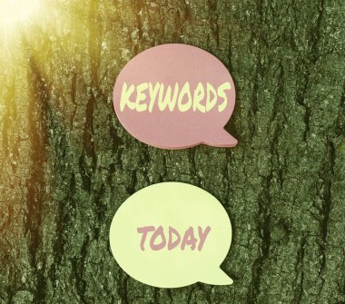 İlham veren anahtar kelimeleri gösteren metin. Yeni Parlak Fikirlerin Yaratıcılığı ve İlham Vermesini Düşünmek 'in büyük öneme sahip bir kod kavramının anahtarı gibi davranan iş yaklaşımı kelimesi