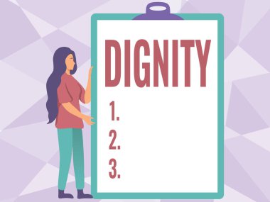 İlham verici mesajlar. İş Genel Bakış Kalitesi Saygıdeğer Olmak Ciddi davranış tarzı Kadın Yeni Anlamı Gösteren Büyük Boş Bir Pano Çiziyor.