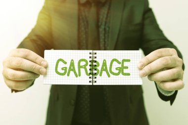El yazısı çöplüğü. Yeni Planlar ve Planlama Sürecini Gösteren Fikirler Sunarak Çöpe attığınız atık madde ya da istenmeyen şeyler anlamına gelen kavram