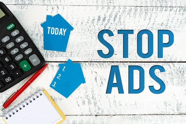 İlham veren metinler Stop Ads 'ı gösteriyor. Web Hazırlama Evi Planları, Ev Yatırım Fikirleri, Konut Maliyetlerini Hesaplama programından farklı türde reklamları kaldıracak iş genel bakış programı — Stok fotoğraf