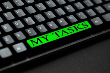 Görevlerimi sunan metin başlığı. Belirli bir süre içinde sık sık bitirilmesi gereken bir iş sözcüğü Hızlı Yazma Dersleri ve İpuçları, Klavye Doğruluğunun Geliştirilmesi